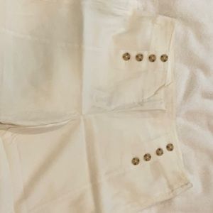 J Jill cropped Wide Leg Linen Pants